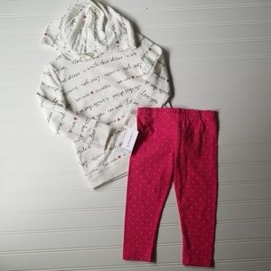 Carter's Love Matching Set- 24M